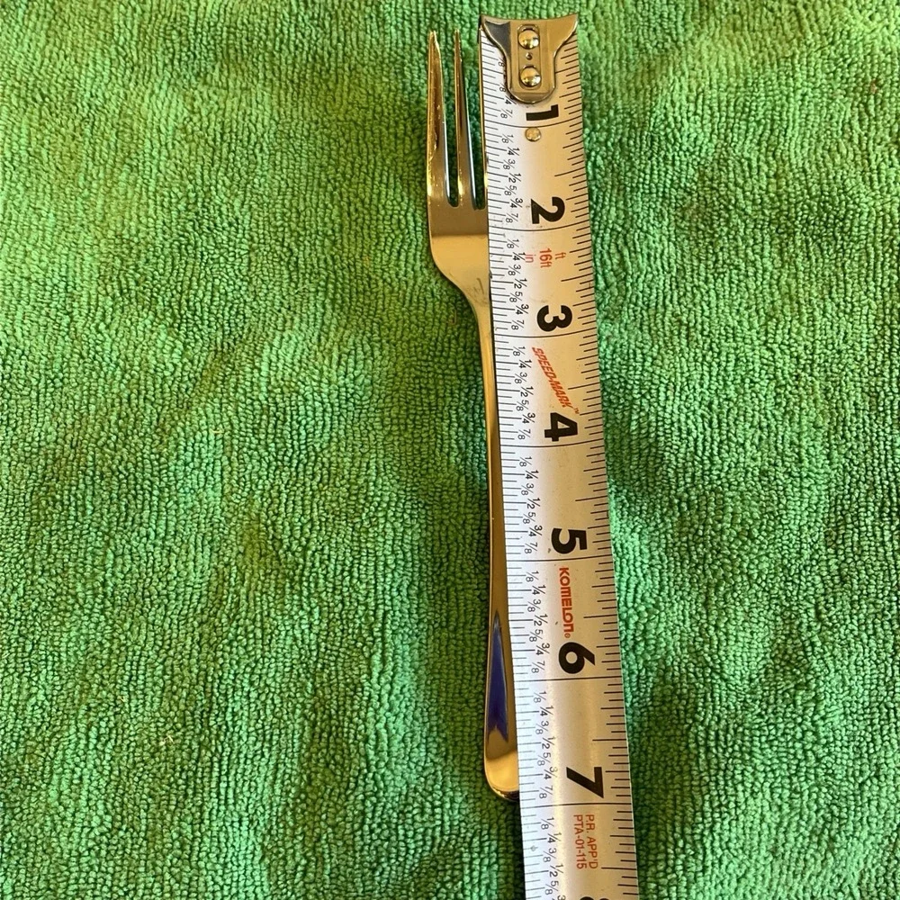 Gorham COLONIAL TIPT GLOSSY Salad Fork 7